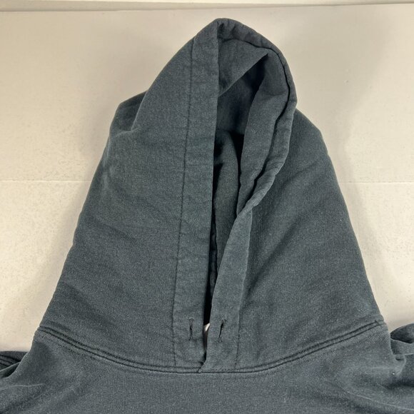 Y2K Illinois State Red Birds Sweatshirt Extra Large Black & Blue Faded Hoodie - Picture 9 of 16